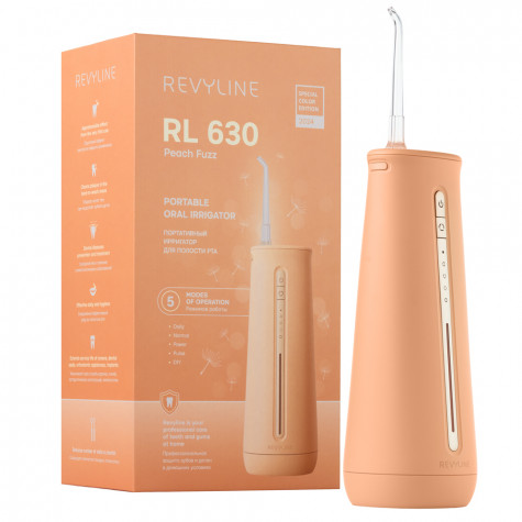 Портативный ирригатор Revyline RL 630 Special Color Edition Peach Fuzz ...